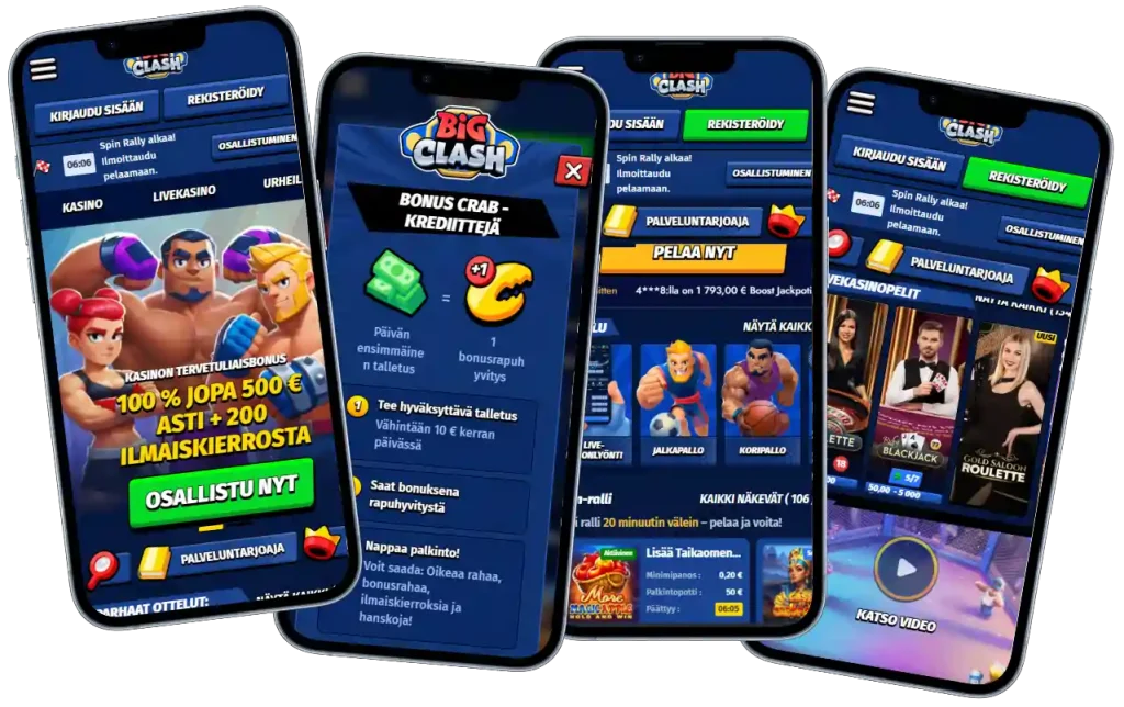 bigclash casino mobile