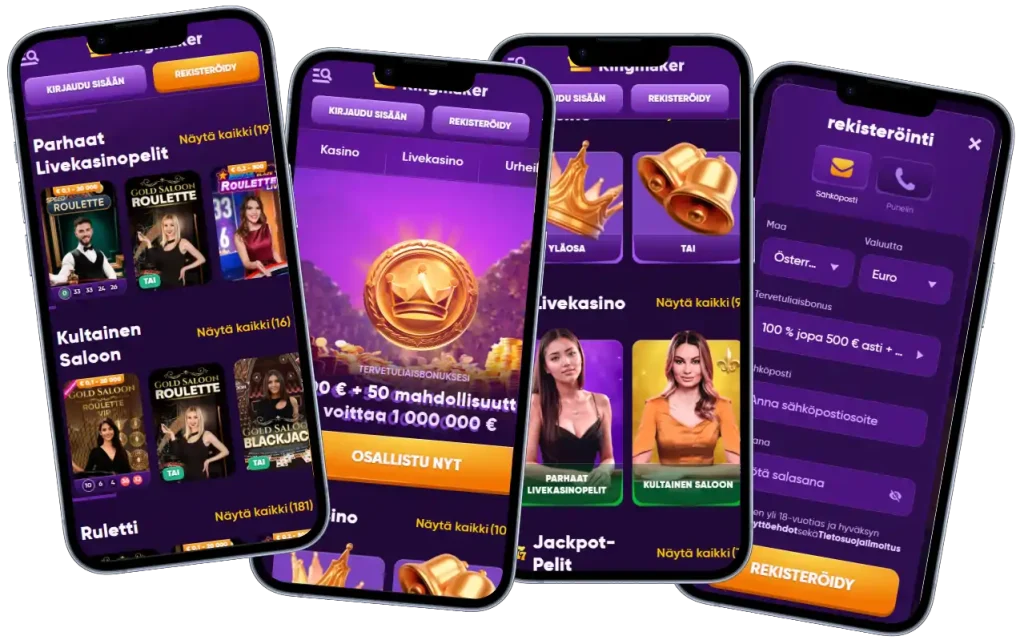 kingmaker casino mobile