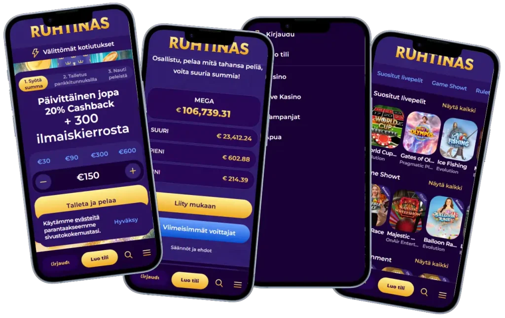 ruhtinas casino mobile