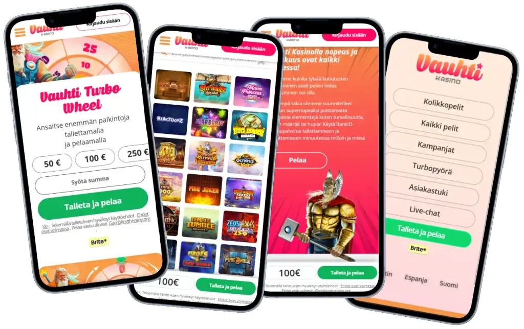 vauhti casino mobile